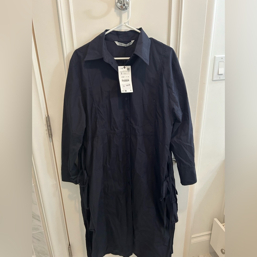 NEW Zara button-up dress